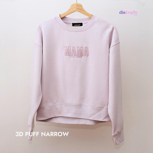 3D PUFF NARROW Embroidery