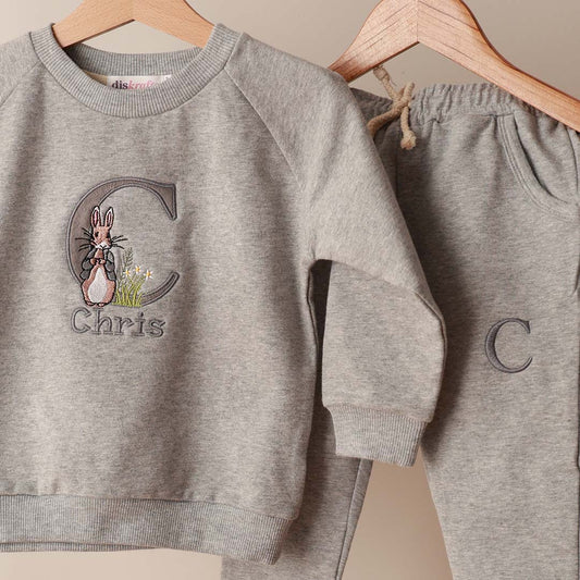 BUBS SWEATSHIRT SET: COTTON TAIL & PETER RABBIT